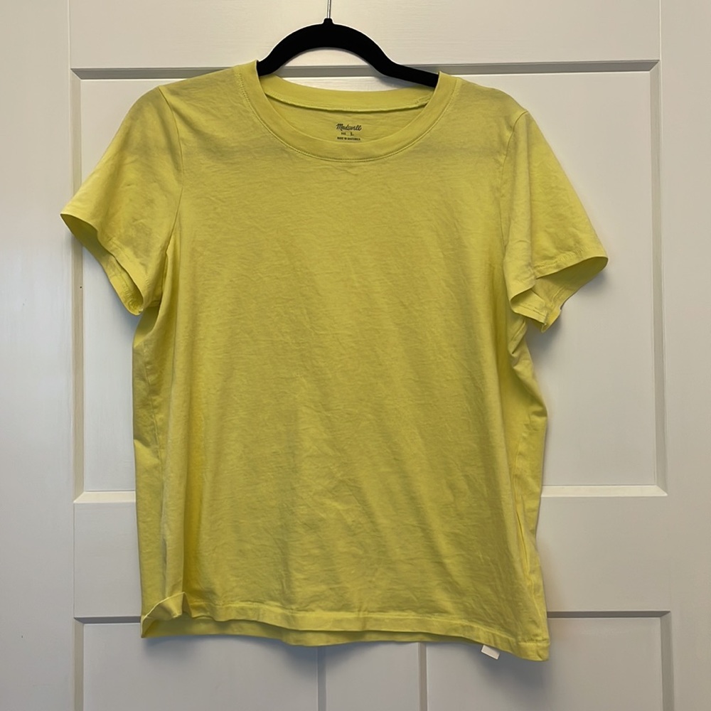 Yellow Madewell Tshirt